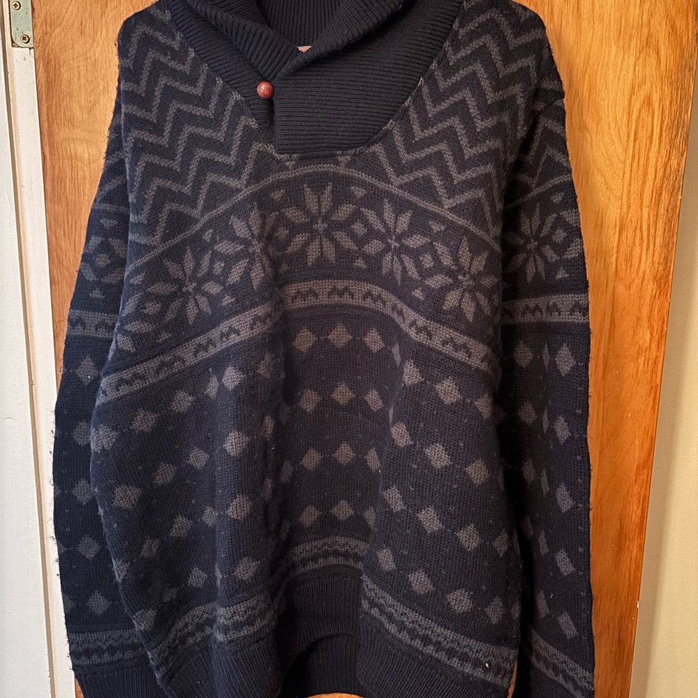 Vineyard Vines Men's Shawl Sweater - XL